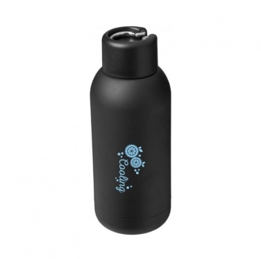 Logotrade promotional product image of: Brea 375 ml vacuum insulated sport bottle, black