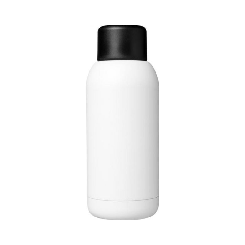 Logotrade promotional items photo of: Brea 375 ml vacuum insulated sport bottle, white