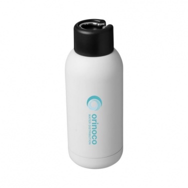 Logotrade promotional gift image of: Brea 375 ml vacuum insulated sport bottle, white