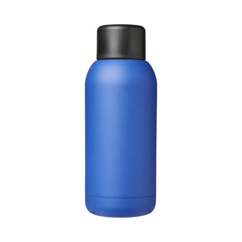 Logotrade promotional merchandise picture of: Brea 375 ml vacuum insulated sport bottle, blue