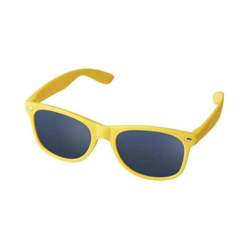 Logo trade corporate gifts image of: Sun Ray sunglasses for kids, yellow