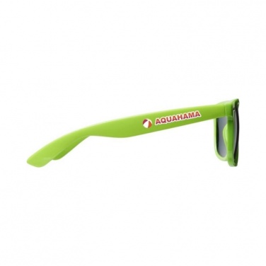 Logo trade advertising products image of: Sun Ray sunglasses for kids, lime