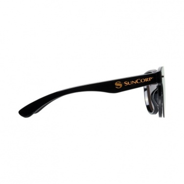 Logotrade promotional giveaway picture of: Shield sunglasses with full mirrored lens, yellow