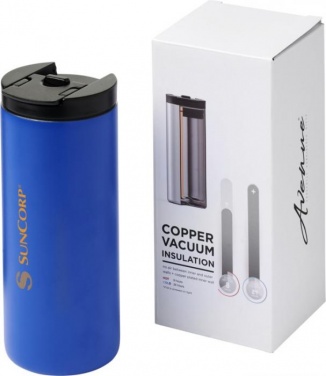 Logotrade promotional items photo of: Lebou 360 ml copper vacuum insulated tumbler, blue