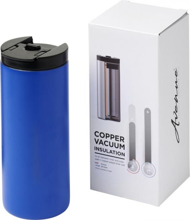 Logo trade promotional products picture of: Lebou 360 ml copper vacuum insulated tumbler, blue