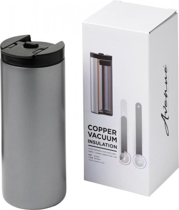 Logotrade promotional merchandise photo of: Lebou 360 ml copper vacuum insulated tumbler, grey