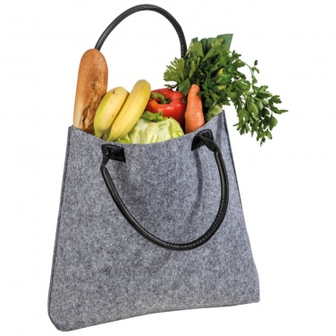 Logo trade promotional gifts picture of: Multifunction Feltbag, grey