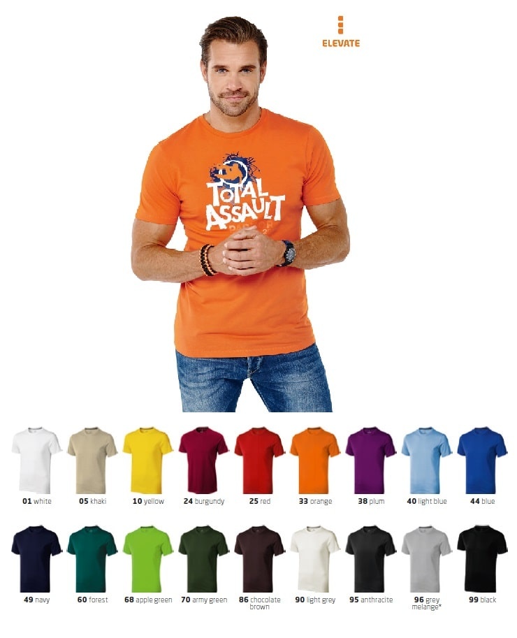 Logo trade business gifts image of: T-shirt Nanaimo