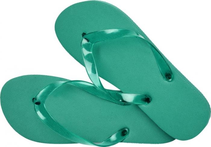 Logotrade promotional merchandise image of: Railay beach slippers (M), green