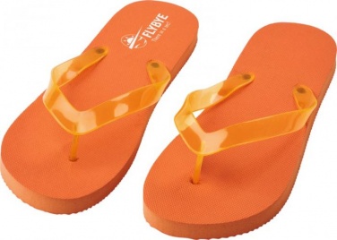 Logo trade corporate gift photo of: Railay beach slippers (M), orange