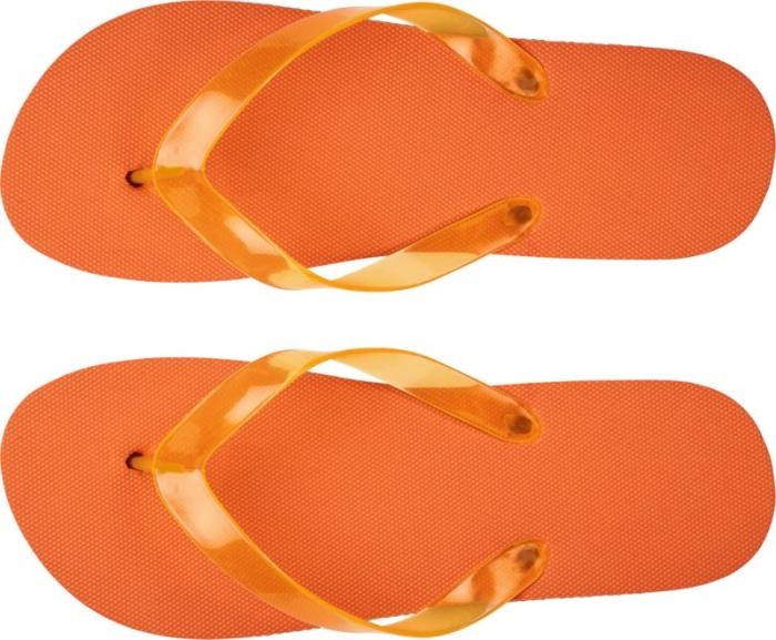 Logotrade promotional gift picture of: Railay beach slippers (L), orange