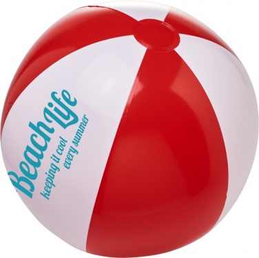 Logotrade business gift image of: Bora solid beach ball, red