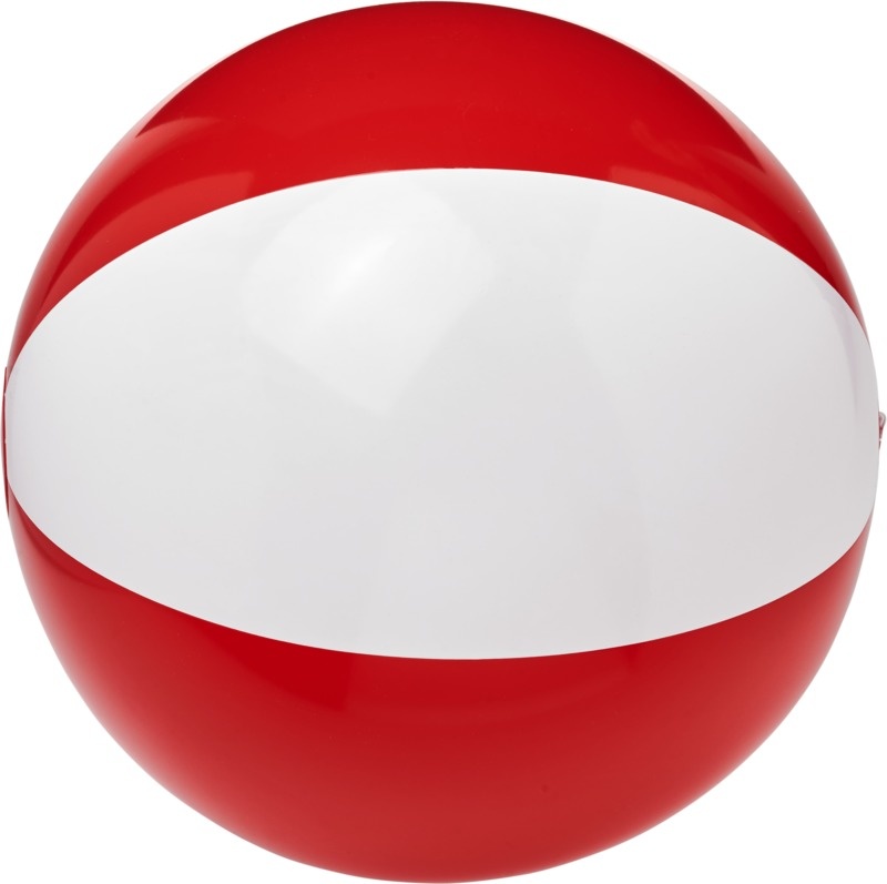 Logotrade corporate gift image of: Bora solid beach ball, red