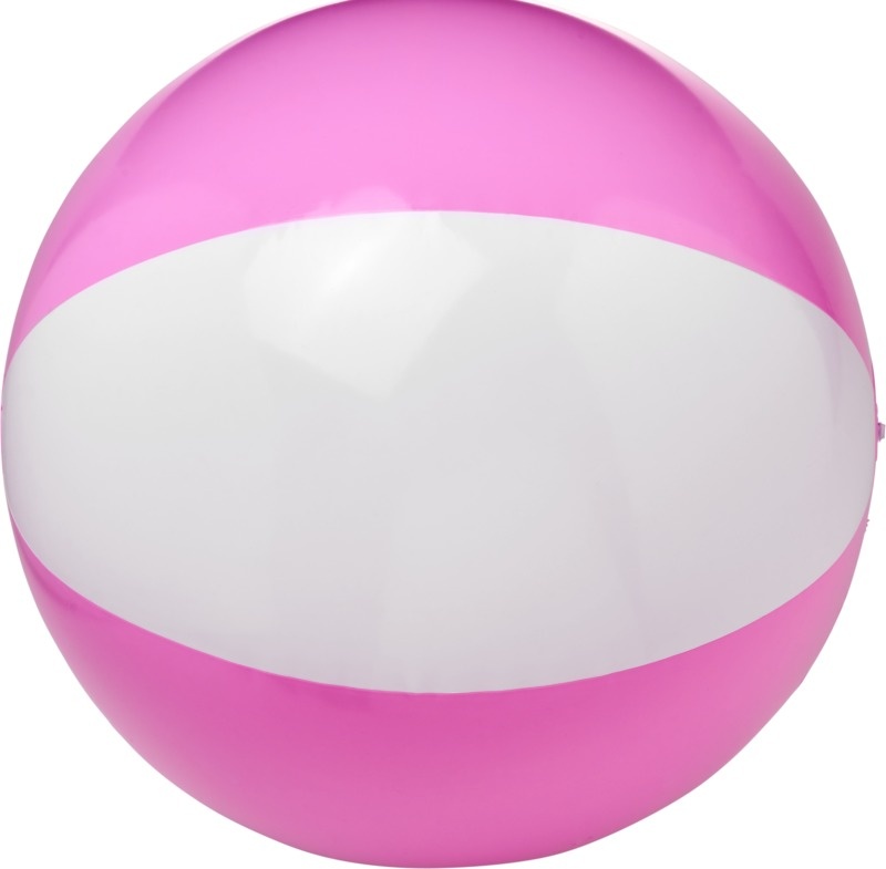 Logotrade promotional gift picture of: Bora solid beach ball, pink