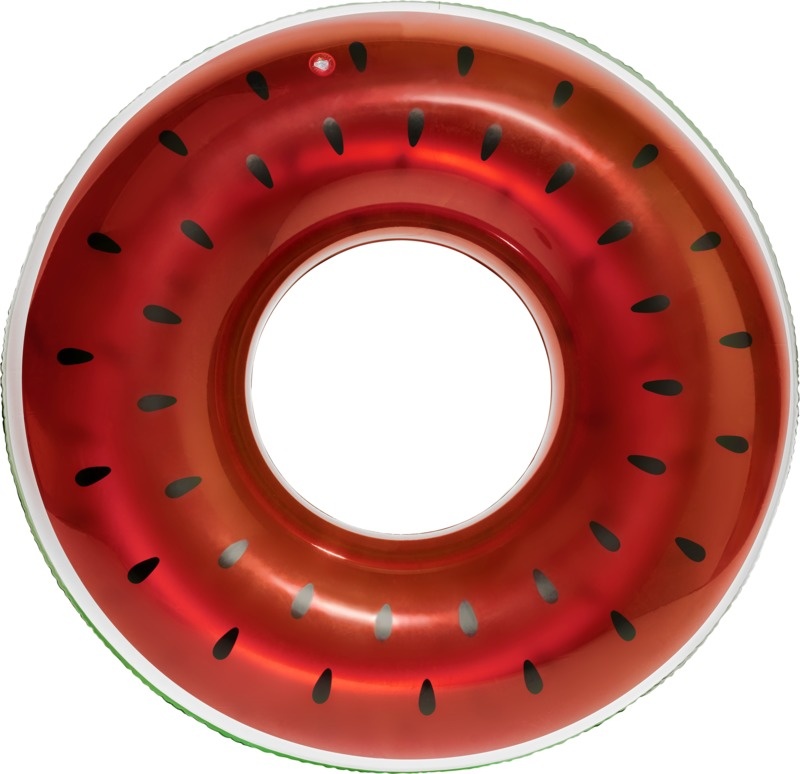 Logo trade promotional products image of: Watermelon inflatable swim ring