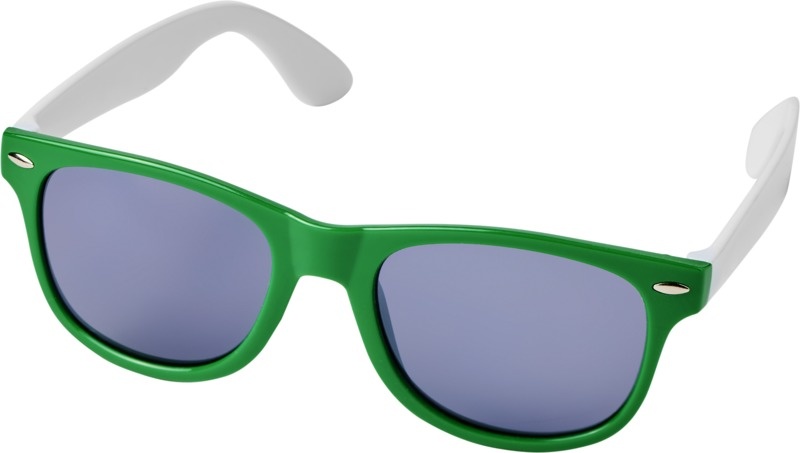 Logotrade corporate gift picture of: Sun Ray colour block sunglasses, green