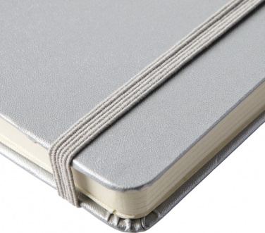 Logotrade promotional giveaway picture of: Executive A4 hard cover notebook, silver