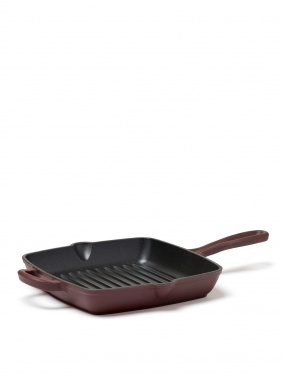 Logo trade promotional giveaways picture of: Monte grill pan, burgundy