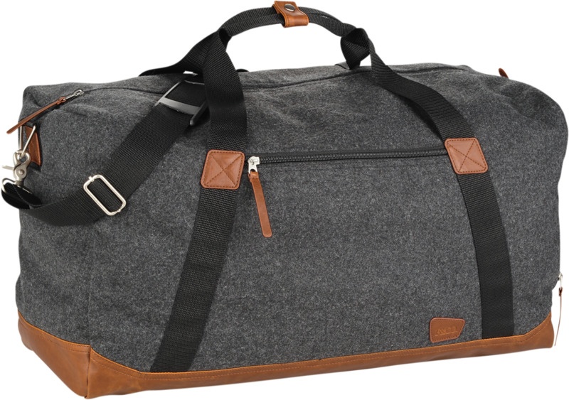 Logo trade promotional merchandise image of: Field & Co.® Campster 22" Duffel Bag, dark grey