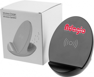 Logo trade advertising products image of: S10 Bluetooth® 3-function speaker, black