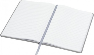 Logo trade promotional items picture of: Breccia A5 stone paper notebook, grey