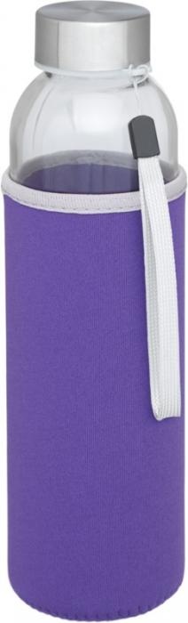 Logo trade corporate gifts image of: Bodhi 500 ml glass sport bottle, purple