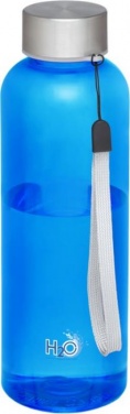 Logo trade advertising products image of: Bodhi 500 ml Tritan™ sport bottle, transparent royal blue