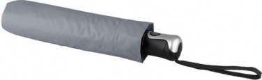 Logo trade corporate gift photo of: 21.5" Alex 3-section auto open and close umbrella, grey