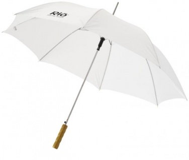 Logo trade business gift photo of: 23" Lisa automatic umbrella, white