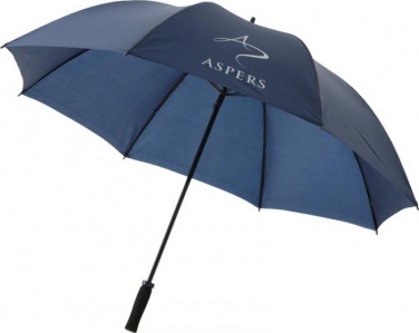 Logo trade promotional products image of: Yfke 30" golf umbrella with EVA handle, navy blue