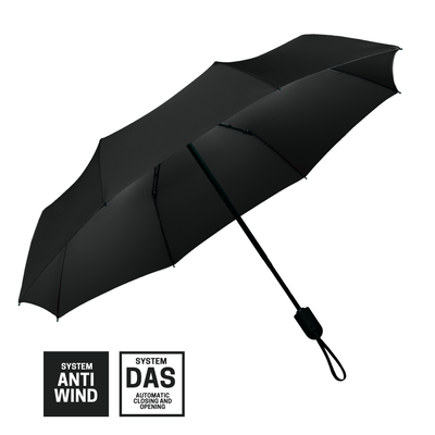 Logo trade promotional items image of: Full automatic umbrella Cambridge, grey