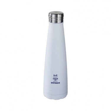 Logotrade promotional item picture of: Duke vacuum insulated bottle, white