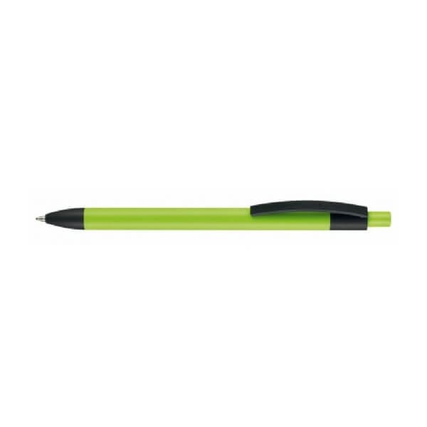 Logotrade promotional items photo of: Capri soft-touch ballpoint pen, green