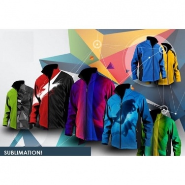 Logo trade promotional products image of: The Softshell jacket with full color print