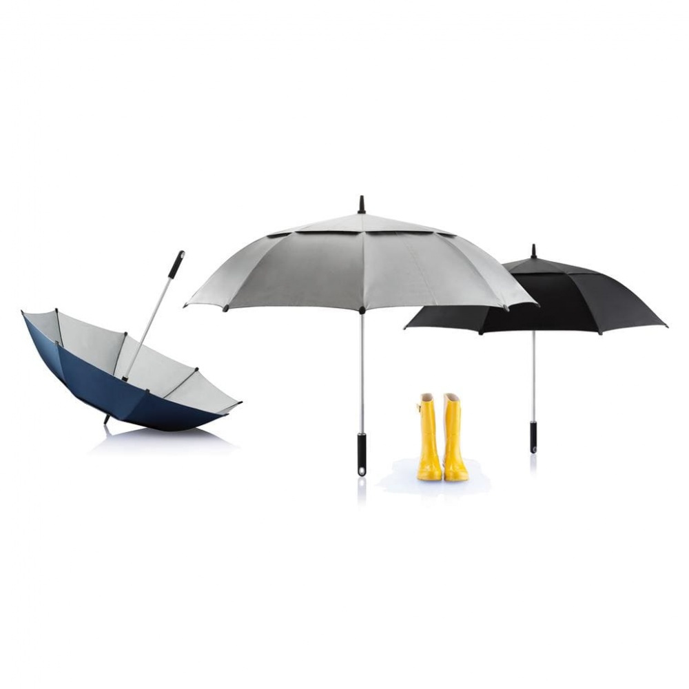 Logotrade promotional gift image of: 1. Hurricane storm umbrella, black