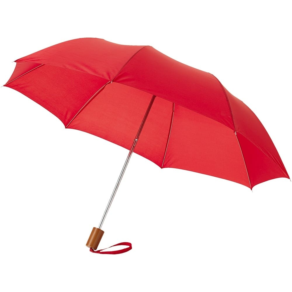 Logo trade corporate gifts picture of: 20" 2-Section umbrella Oho, red