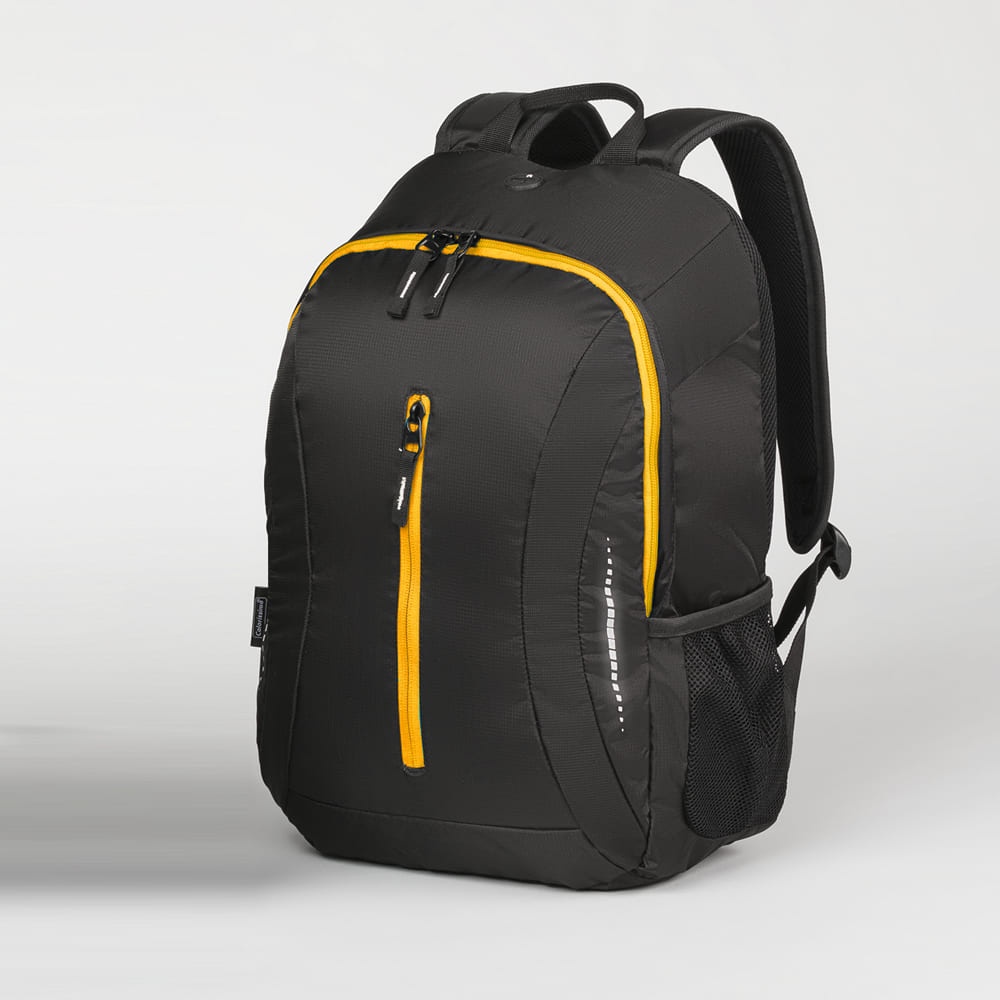 Logo trade promotional merchandise photo of: Trekking backpack FLASH M, yellow