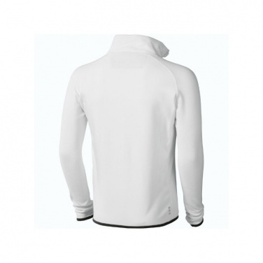 Logotrade promotional product picture of: Brossard micro fleece full zip jacket, white