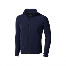 Brossard micro fleece full zip jacket, navy