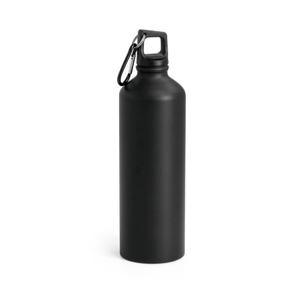 Logo trade business gift photo of: Sports bottle 800 ml, black