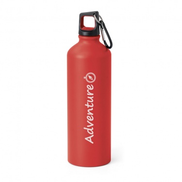 Logotrade advertising product picture of: Sports bottle, 800 ml, red