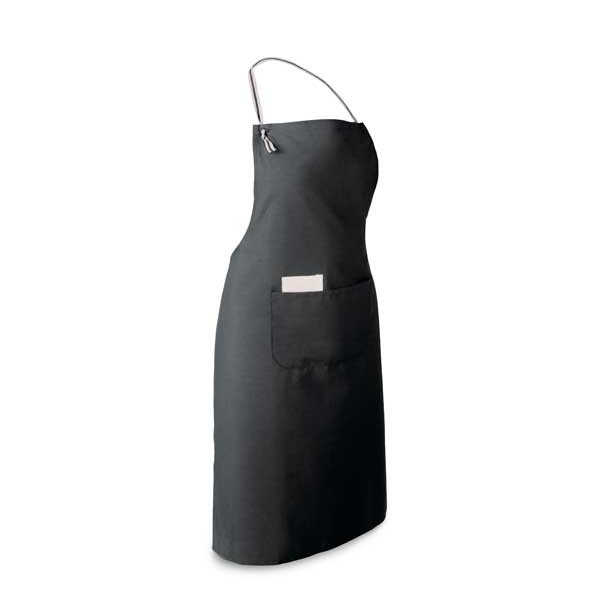 Logotrade promotional giveaway image of: Apron with 2 pockets, black