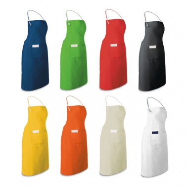 Logo trade promotional giveaway photo of: Apron with 2 pockets, black