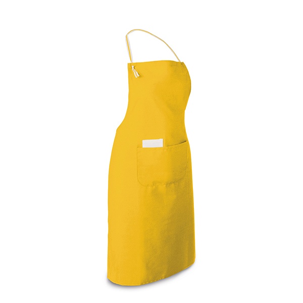 Logo trade promotional item photo of: Apron with 2 pockets, yellow