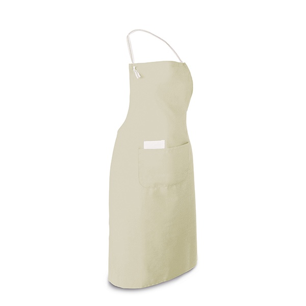 Logo trade promotional products picture of: Apron with 2 pockets, beige