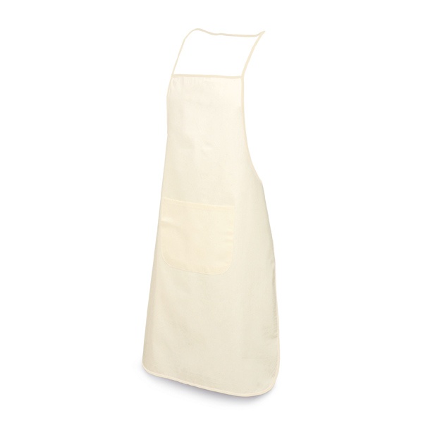 Logotrade promotional product image of: Apron, beige/white