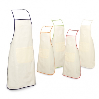 Logotrade promotional item picture of: Apron, beige/white