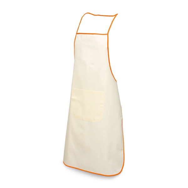 Logotrade promotional product picture of: Apron, orange/white