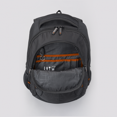 Logotrade promotional giveaway picture of: VOYAGER I BUSINESS BACKPACK, Orange