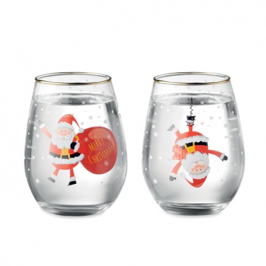 Logotrade promotional gift picture of: Christmas glasses set